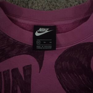 Nike crop sweatshirt
